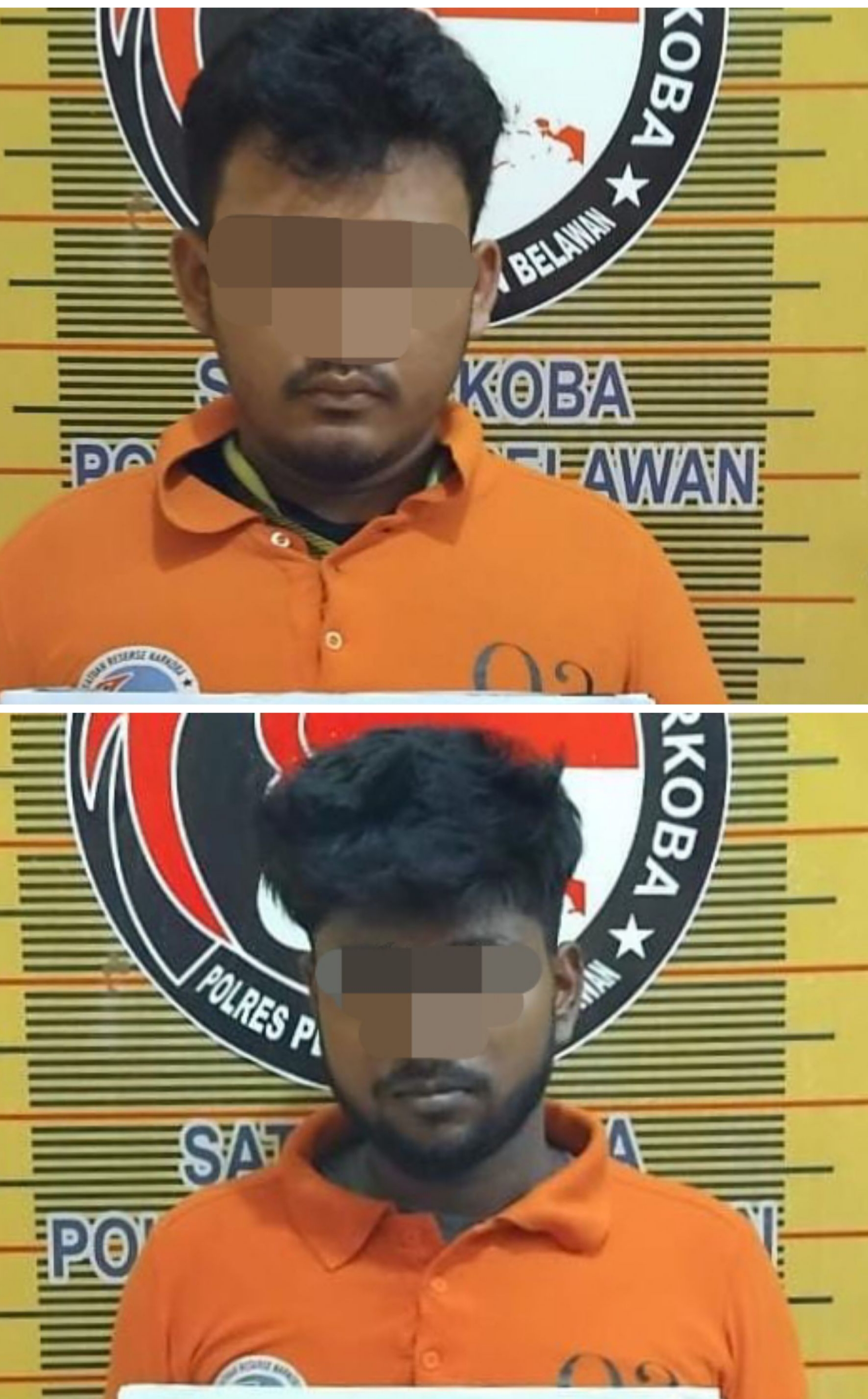 Petugas Amankan Dua Pengedar Narkoba di Desa Manunggal 