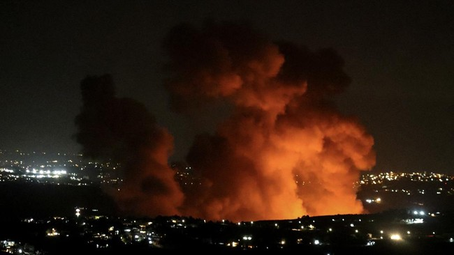 300 Rudal Israel Gempur Lebanon, 100 Orang Tewas
