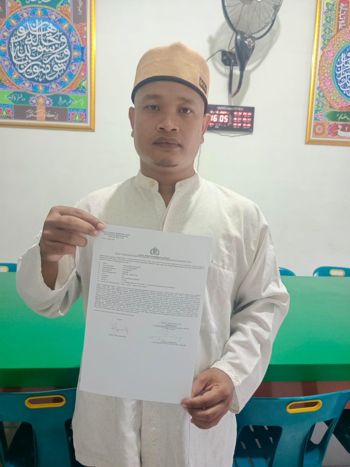 Medan Tak Aman, Ustadz Dibegal Honda Vario Lenyap