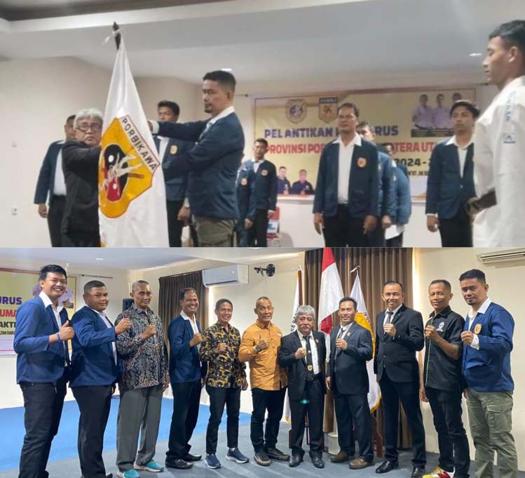 PORBIKAWA KARATEDO Indonesia Pengda Sumut Periode 2024-2028 Dilantik