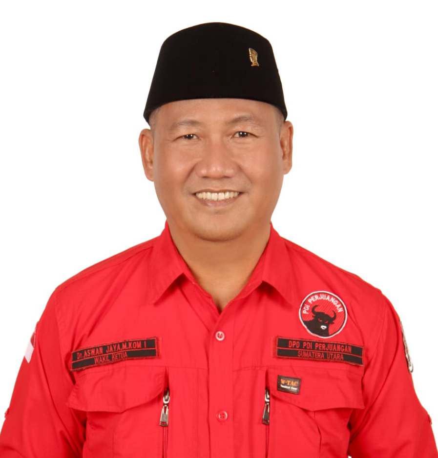 Wakil Ketua DPD PDI Perjuangan Sumut Aswan Jaya