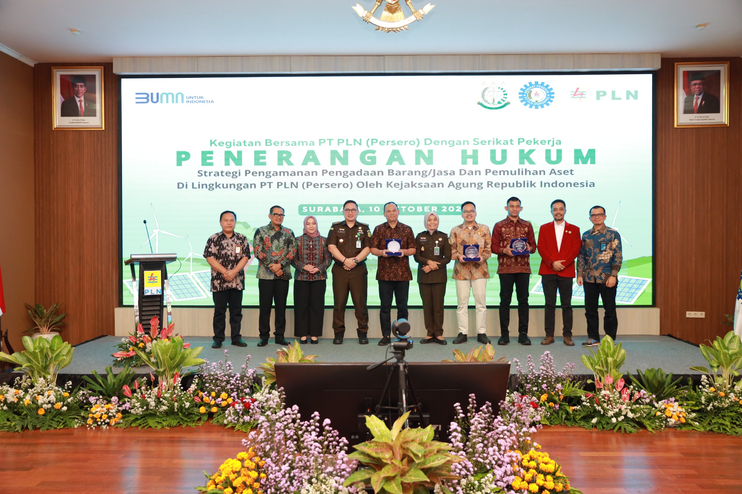 Puspenkum Kejagung RI Roadshow Penerangan Hukum di Lingkungan PT PLN (Persero) Unit Induk Distribusi Jawa Timur