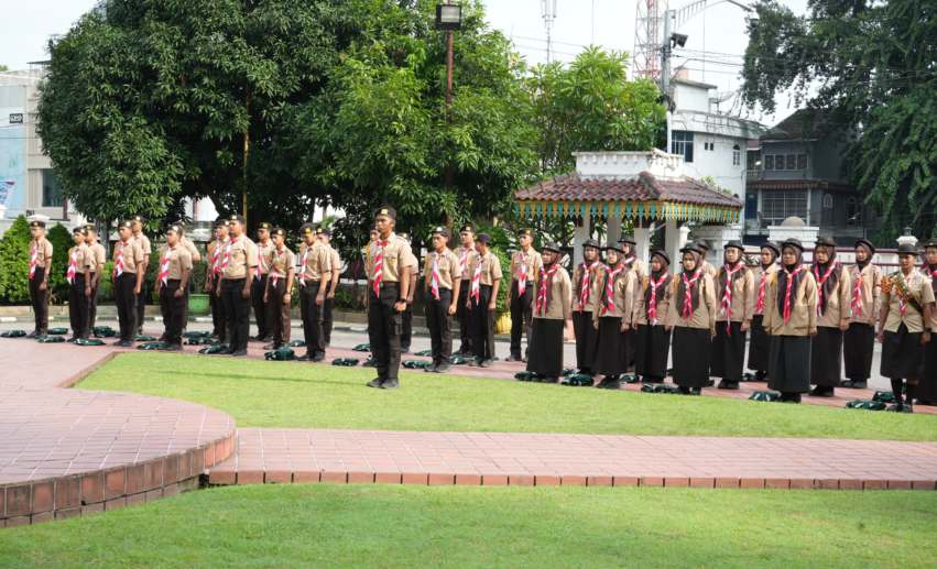 112 Kontingen Kwarcab Gerakan Pramuka Kota Medan Ikuti 2nd Islamic Private School International Scout Camp Pattani-Thailand