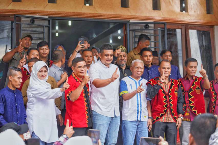 Semakin Tak Terbendung, Bobby – Surya Didukung 14 Etnis di Asahan