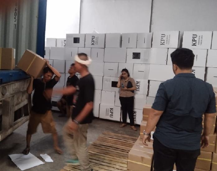 Ketua KPU Medan Terima 1.847. 996 Surat Suara Pilkada Wali Kota dan Wakil Wali Kota