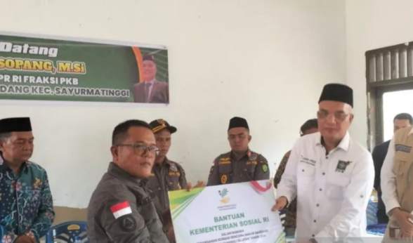 BPBD Tapsel dampingi reses Ketua Komisi VIII dan Kemensos
