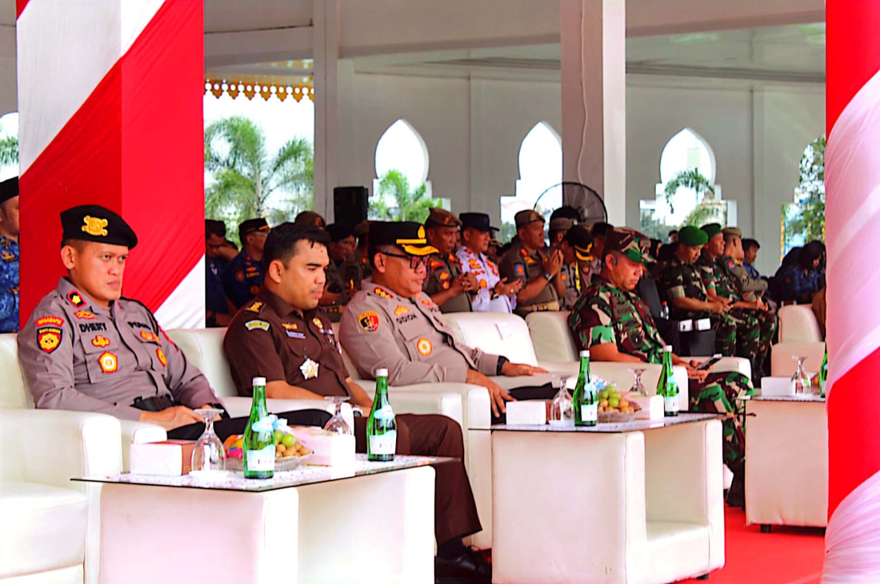 Kajati Sumut Hadiri Apel Gelar Pasukan Ketertiban dan Ketentraman