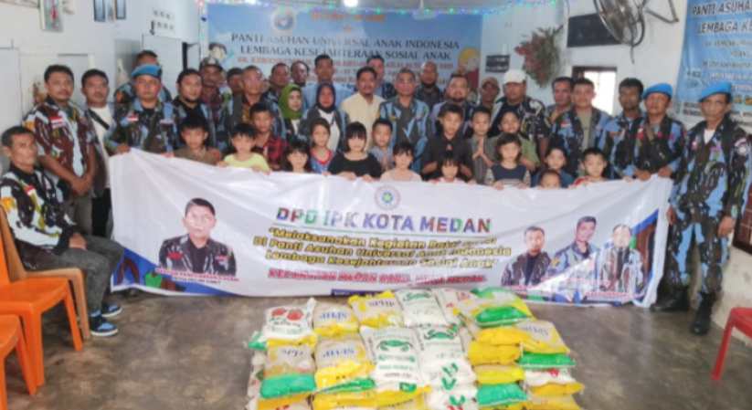 DPD IPK Kota Medan Gelar Bhakti Sosial, Bantu Panti Asuhan dan Korban Banjir