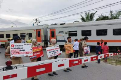 Demi keselamatan, KAI Sumut tutup 49 perlintasan sebidang