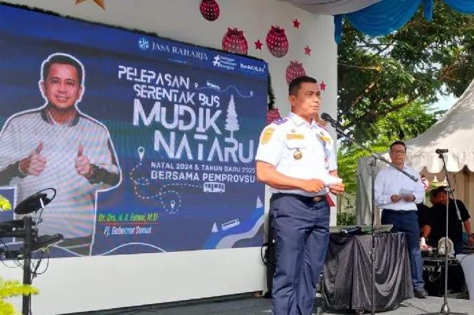 Dishub Sumut: 1,7 Juta Kendaraan Lintasi Tol Belmera Mudik Natal