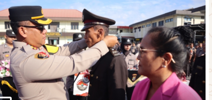 132 Personel Polrestabes Naik Pangkat