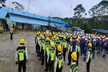 PT SMGP Gelar Upacara Peringatan Bulan K3 Nasional 2025