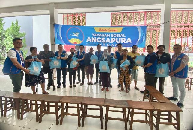 Selama 3 Pekan Terakhir,  Angsapura  Salurkan 1477 Paket Imlek di Wilayah Sumut