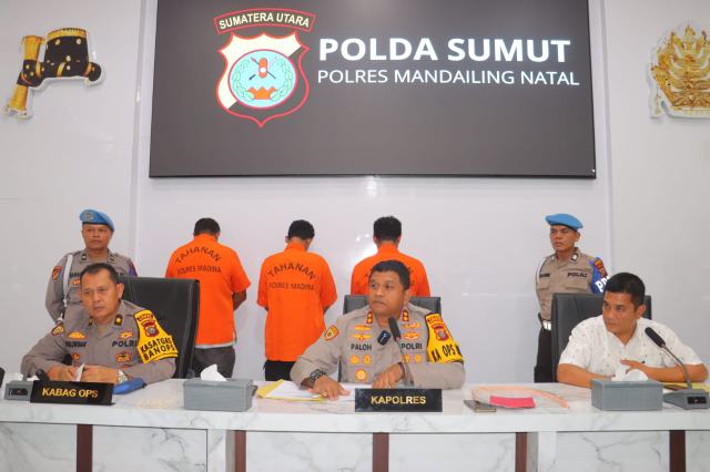 Polres Madina Tetapkan Penganiaya Pengepul Berondolan Kelapa Sawit Tersangka