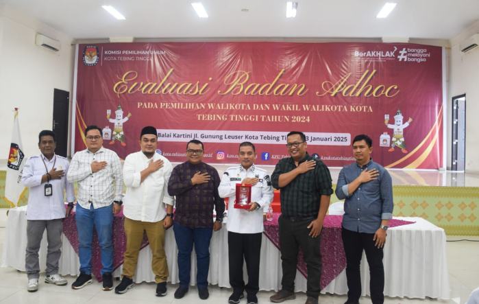 Plt Sekdako Tebingtinggi Apresiasi Penyelenggara Pilkada Tahun 2024