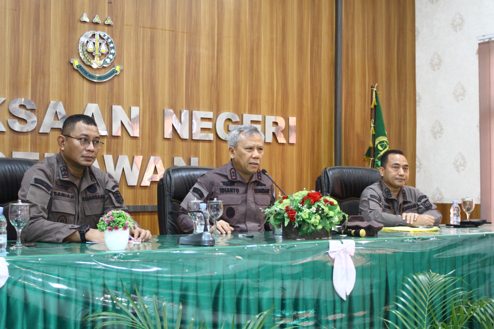 Kajati Sumut Sidak Kedisiplinan Jajaran Pasca Liburan