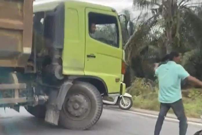 Polres Sergai Lidik Truk Laka Maut Tewaskan 2 Pelajar