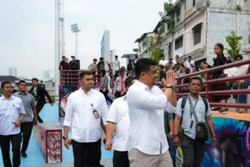 Bobby Nasution luncurkan Urban Community Park Kebun Bunga