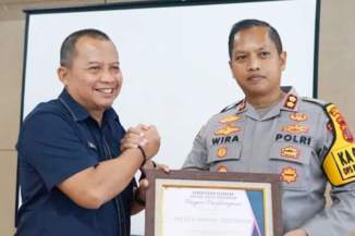 Kemenkeu Berikan Penghargaan Untuk Polres Padangsidimpuan