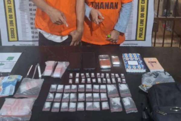 Polres Simalungun Amankan Sepasang Kekasih Pengedar Narkoba