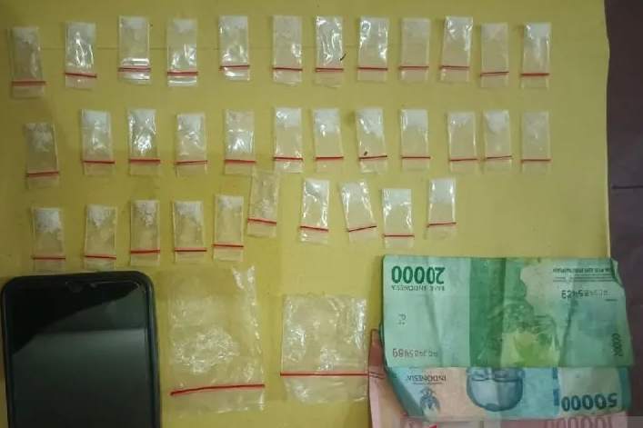 Polres Palas Tangkap Terduga Pengedar Sabu