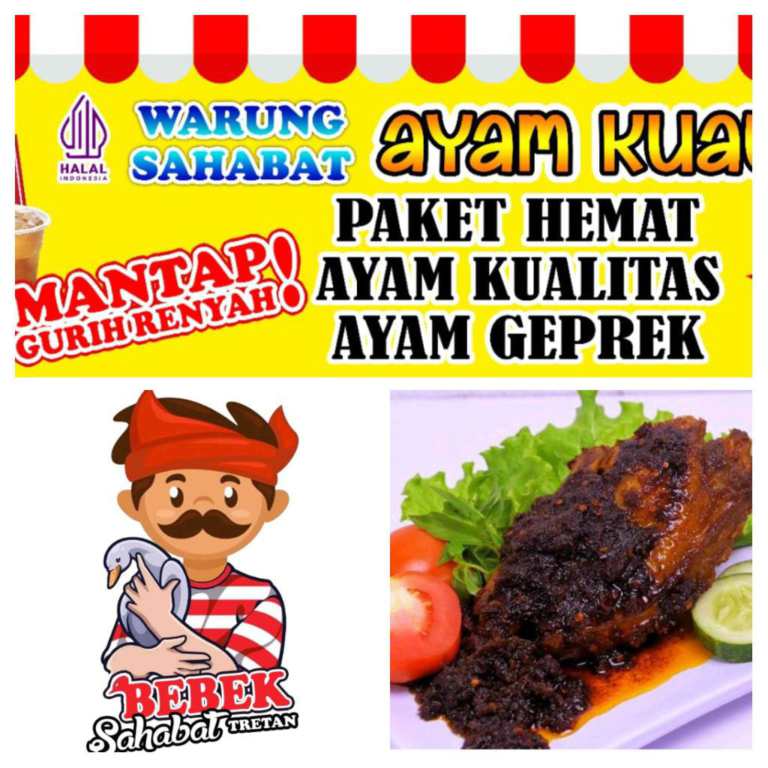 Kabar Gembira! Sudah Ready Menu Spesial Bebek SAHABAT Taretan  Bakar & Goreng Bumbu Hitam Khas Madura Simpang Tiga Kelurahan Tanjung Leidong