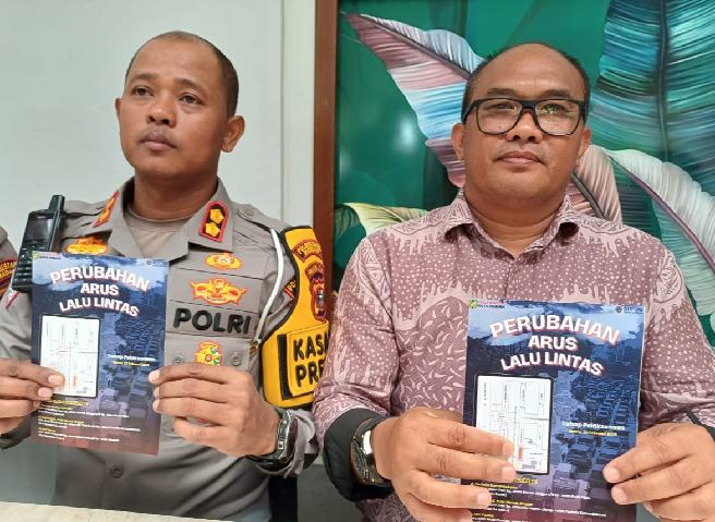 Dishub Medan Ubah Arus Lalulintas Jalan HM Yamin dan Perintis Kemerdekaan