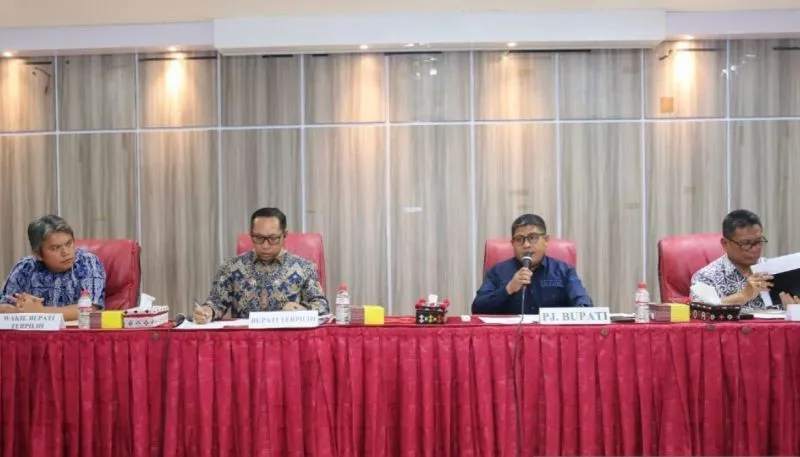 Pj Bupati – Bupati Serta Wabup Terpilih Koordinasi Masa Transisi