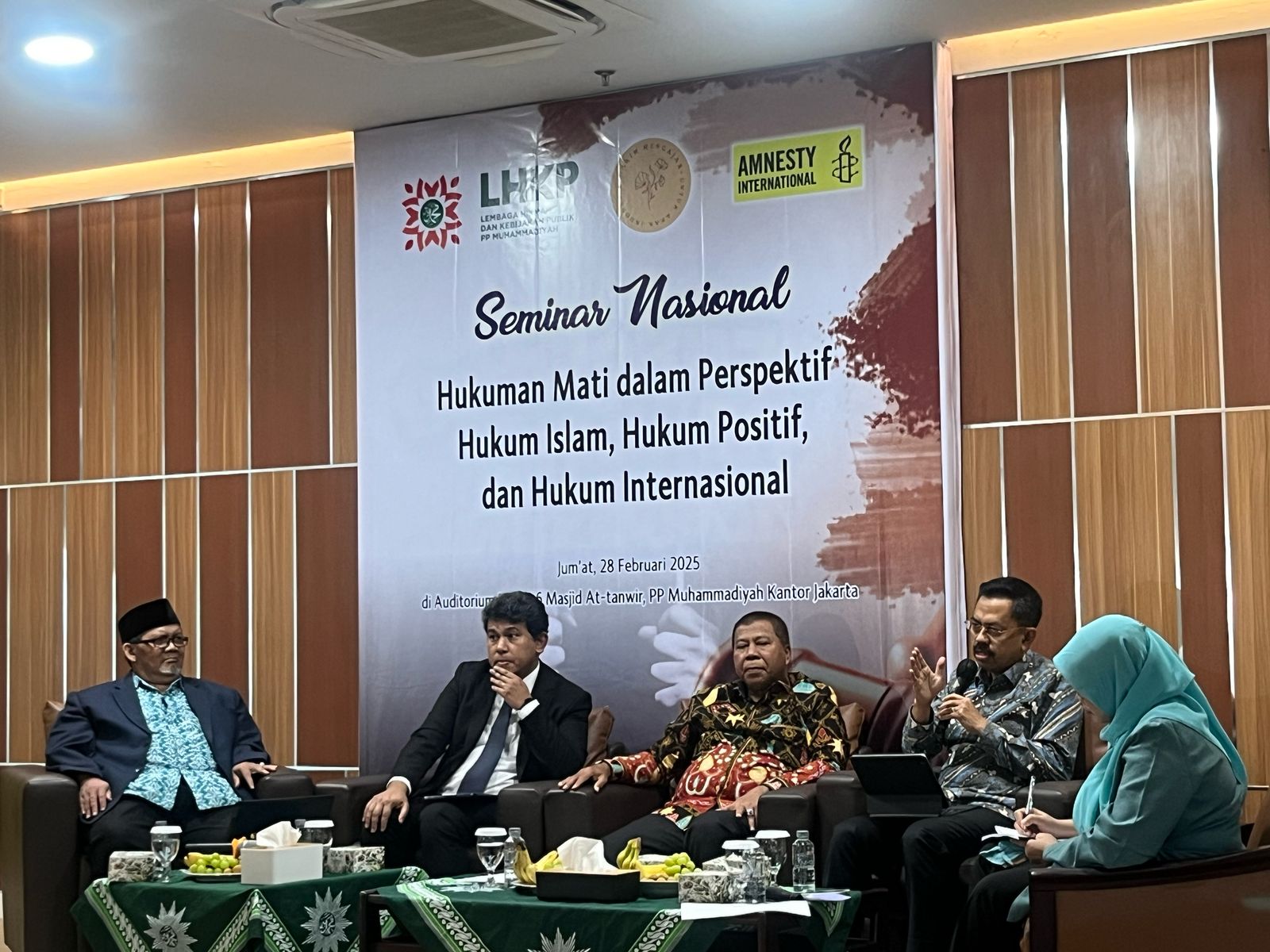 JAMPIDUM Jadi Narasumber di Seminar Nasional, Bahas Perspektif KUHP 2023 Terkait Hukuman Mati