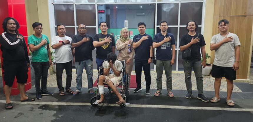 Polsek Patumbak Tembak Residivis Curanmor