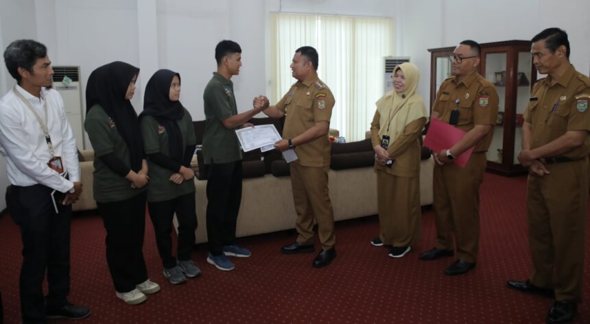 Wakil Bupati Asahan Lepas 3 Peserta Magang ke Jepang
