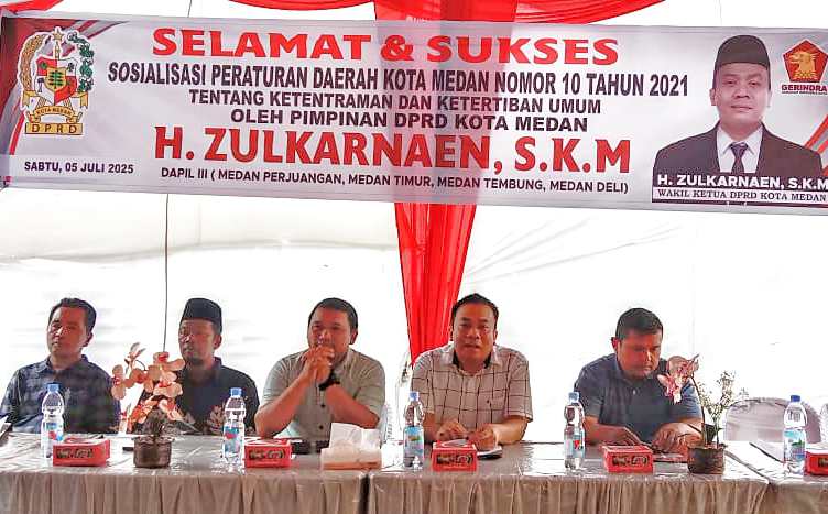 Warga Keluhkan Suara Musik Karoke dan Alarm Mini Market saat Zulkarnaen Sosialisasi Perda di Bandar Baru