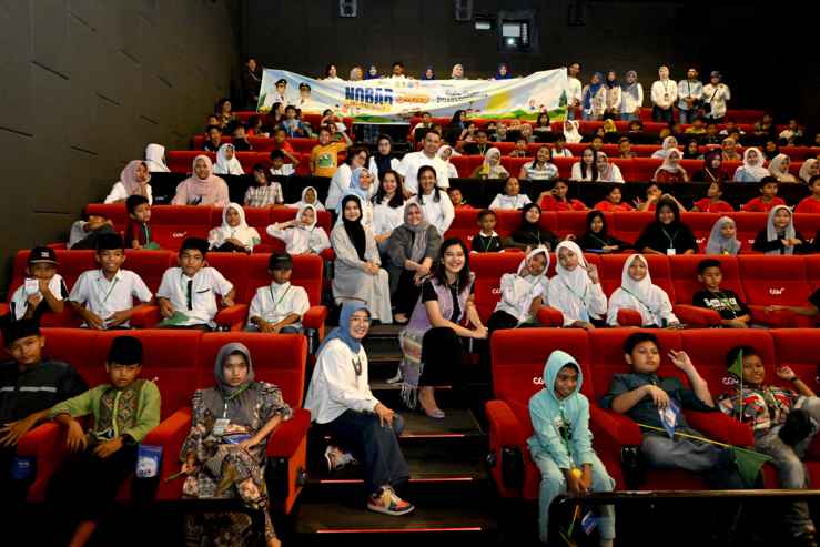 Meriahkan Hari Anak 2025, Kahiyang Ayu Nobar Film ‘Jumbo’ Bersama 500 Anak Marginal