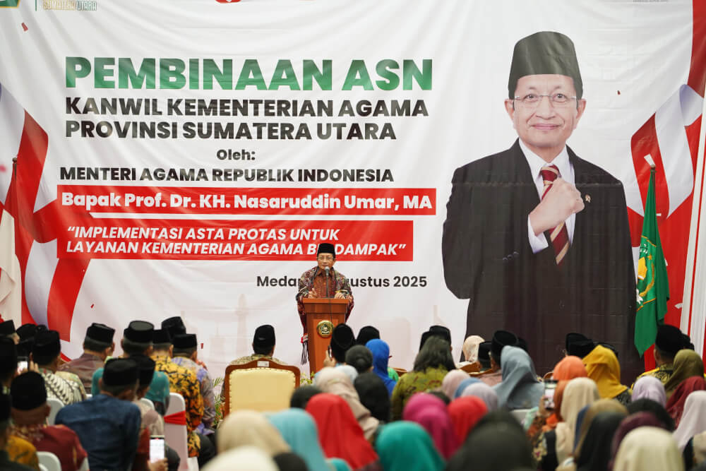 Pembinaan ASN, Menag Ingatkan Untuk Bersinergi Wujudkan Asta Protas Kemenag