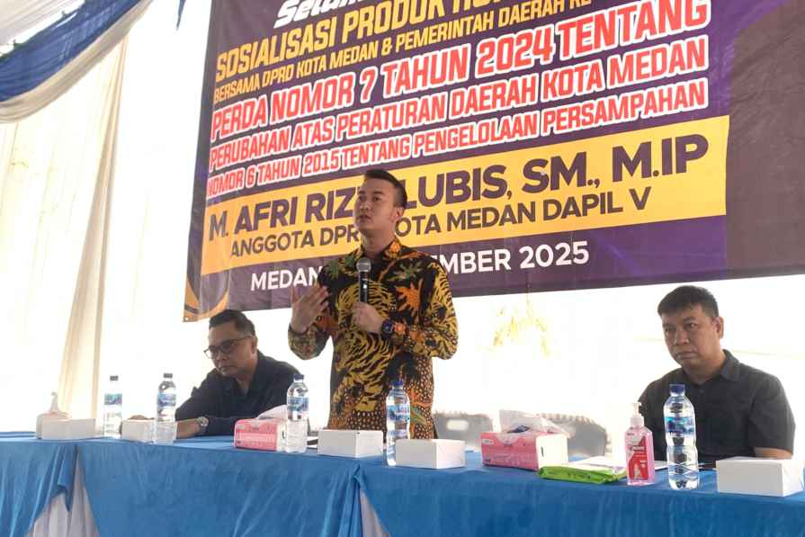 Afri Rizki Himbau Warga Tertib Buang Sampah saat Sosialisasi Perda No 7 Tahun 2024