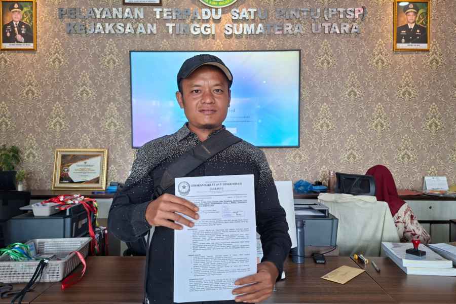 DPP GARANSI Laporkan Dugaan Korupsi Proyek Jembatan KA Rp39,15 M ke Kejati Sumut