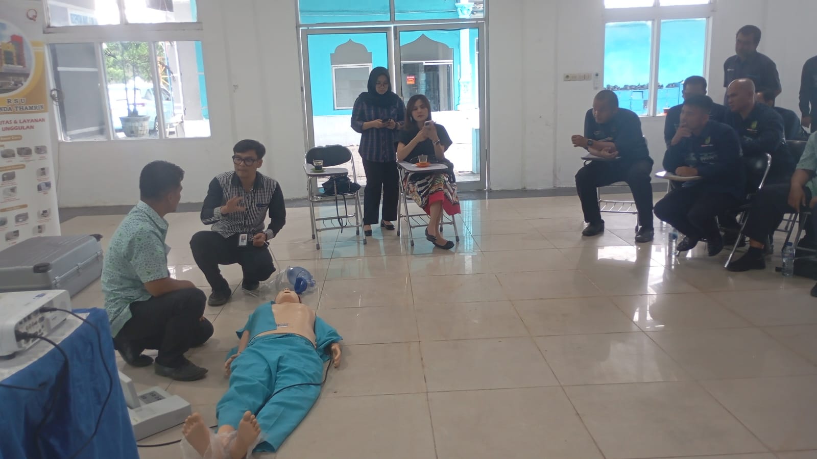 Mengurangi Fatalitas Korban Laka Lantas JR Wilayah Sumatera Utara Laksanakan PPGD