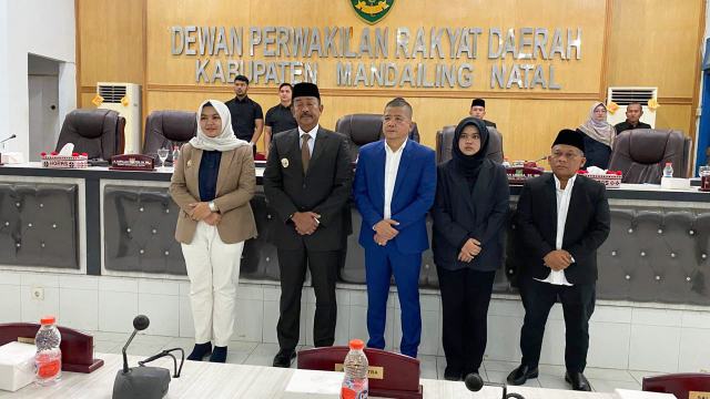 DPRD Sahkan P-APBD Madina Tahun 2025 Sebesar Rp1,894 Triliun