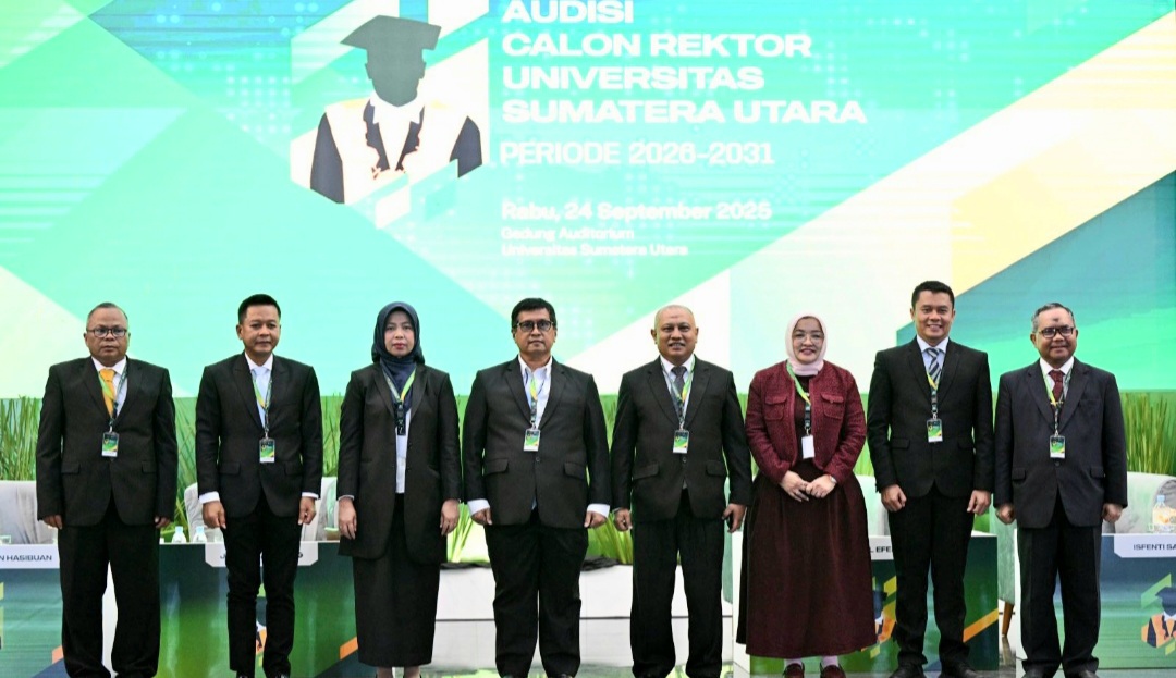Menuju Kursi 1 USU,  8 Calon Paparkan Program Kerja 5 Tahun ke Depan