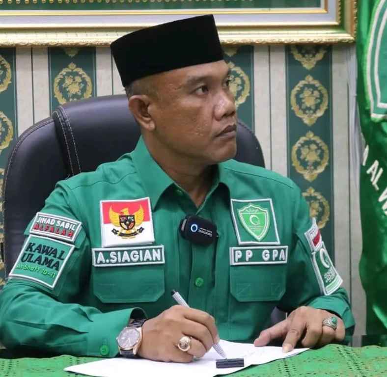 Ketua Gerakan Pemuda Al Washliyah (GP Al Washliyah), Aminullah Siagian