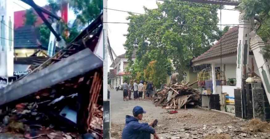 UPTD Pelayanan Sosial Anak Balita Medan Dinsos Sumut Dihantam Pick Up, Gapura dan Pagar Hancur Sopir Kabur