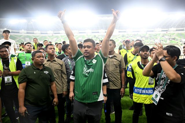Bobby Nasution Beri Semangat PSMS Medan Usai Kalah dari Garudayaksa FC