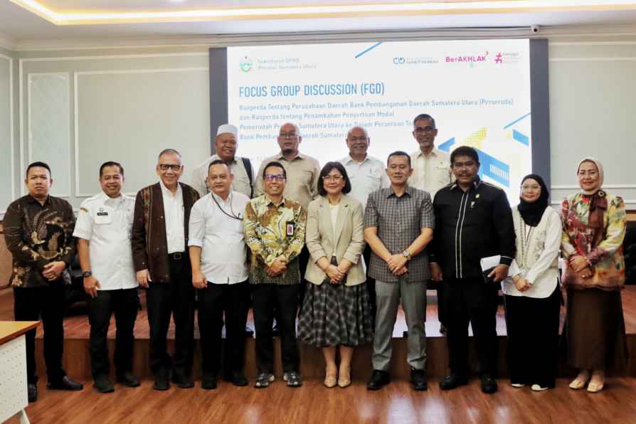 Pemprov Sumut Dorong Pembentukan Ranperda Tingkatkan Kapasitas BUMD, Dua Perda Baru Segera Disahkan