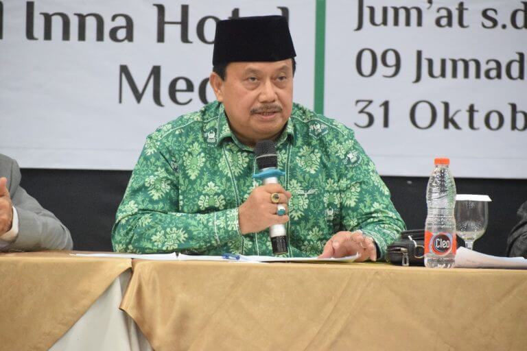 Membangun Soliditas Umat Islam melalui Dakwah dan Moral, Ketua PW Mathla’ul Anwar Sumut Beri Paparan Strategis