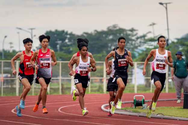 Hari Pertama Kejuaraan Atletik U18 & U20 Asia Tenggara di Sumut, Indonesia Tempati Posisi Kedua