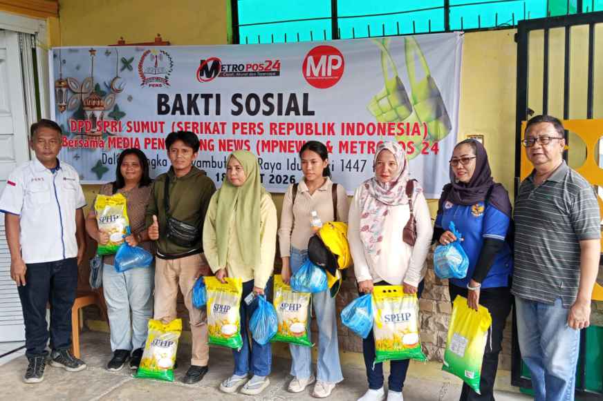 DPD SPRI Sumut Gelar Bakti Sosial Sambut Idul Fitri 1447 H di Medan