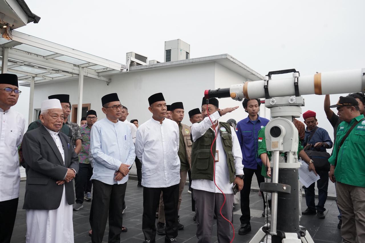 Tim Rukyatul Hilal Sumut Gelar Pengamatan Penetapan 1 Syawal 1447H/2026M