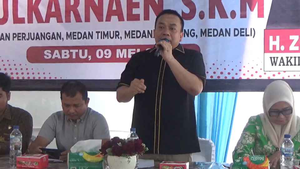 Saat Sosperda, Zulkarnaen Ajak Pelaku UMKM Medan Urus NIB dan Tingkatkan Daya Saing Produk